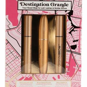 Grande Cosmetics Lash and Brow Set - Gold and Black Full size!!!